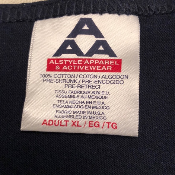 OLD SCHOOL TANK TOP  MOVIE PROMO  XL NAVY WILSON FERRELL VAUGHN COMEDY #531 - Picture 7 of 9